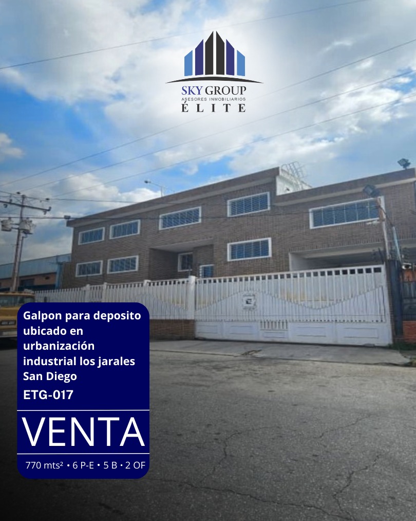 ETG-017 Galpon en Venta Urbanización Complejo Los Jarales Manzana Mc-6 Nro 5 - Imagen 2