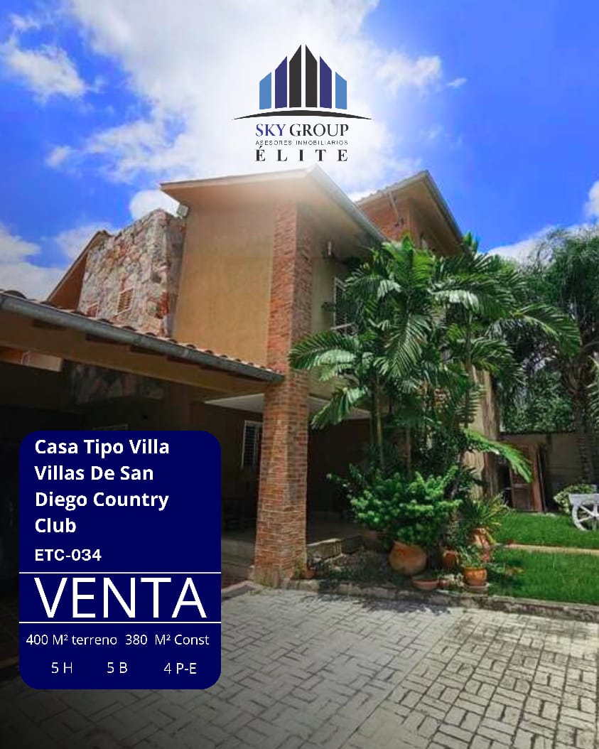 ETC-034 Casa en Venta Tipo Villa Villas De San Diego Country Club - Imagen 2