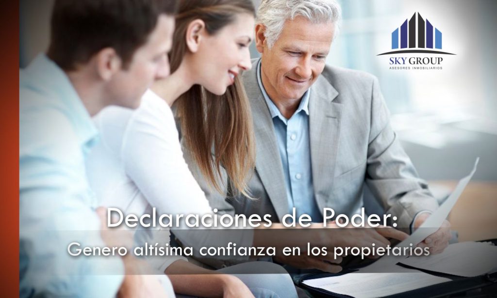 Genero altísima confianza en los propietarios