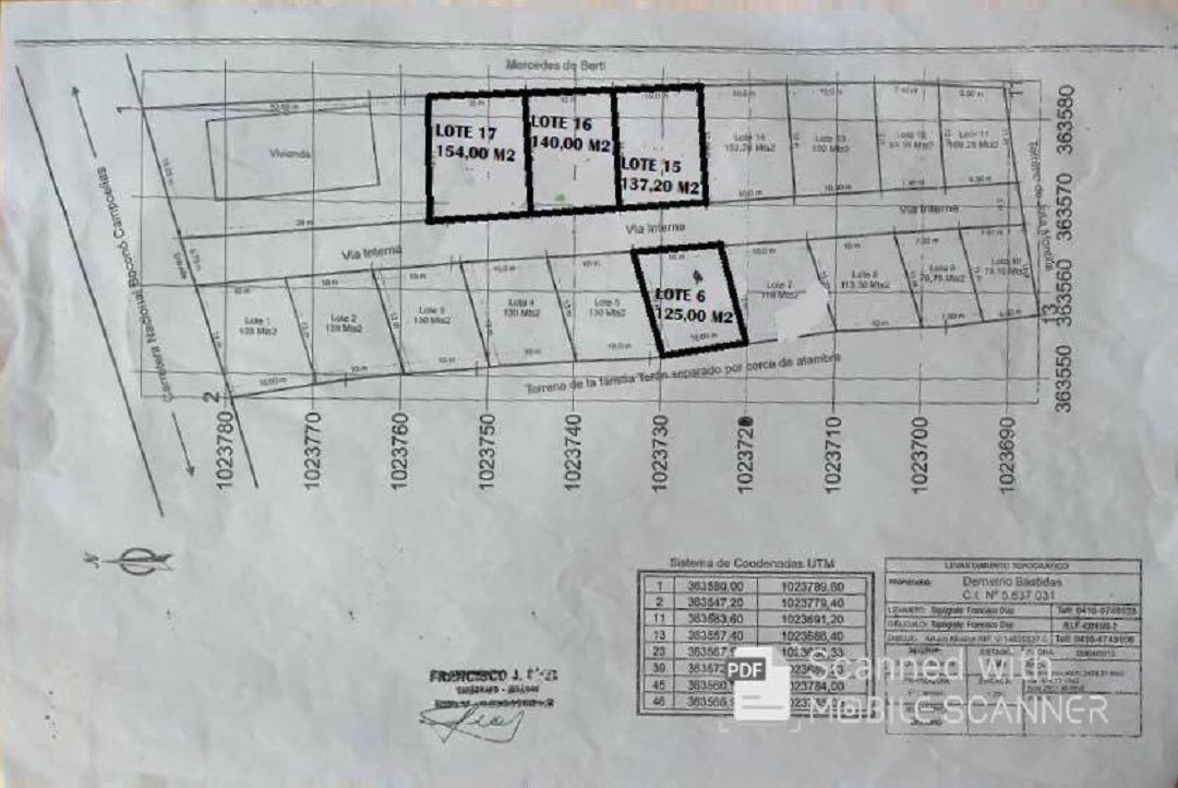 PLT-334 Terreno en Venta Segunda Sabana - Imagen 3